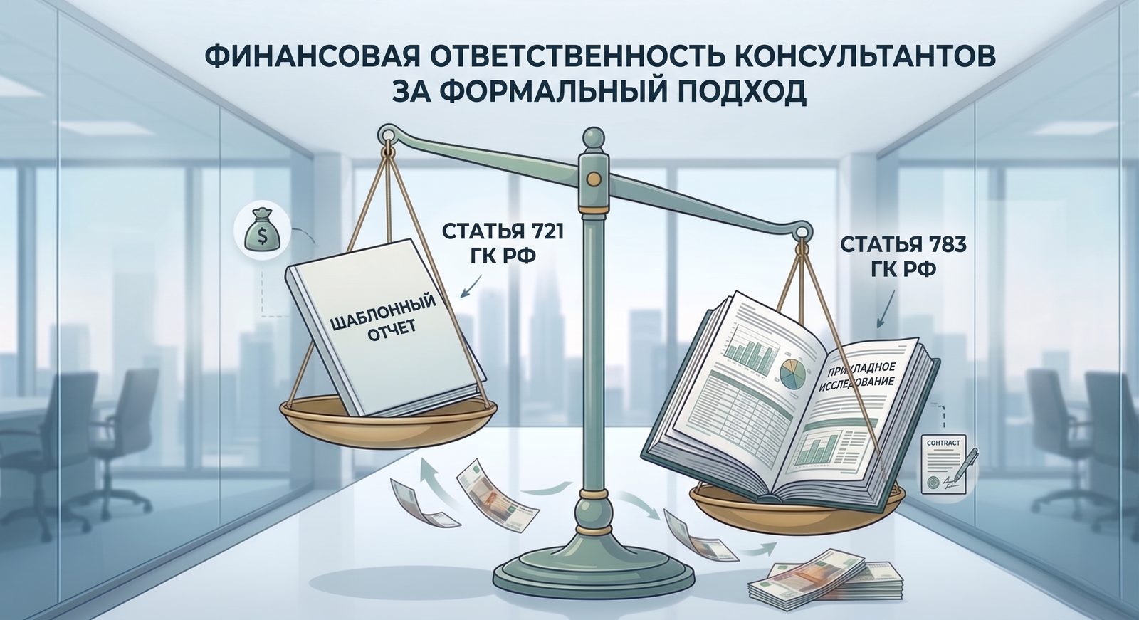 Арбитражная практика: финансовая ответственность исполнителей за формальный подход при оказании консультационных услуг